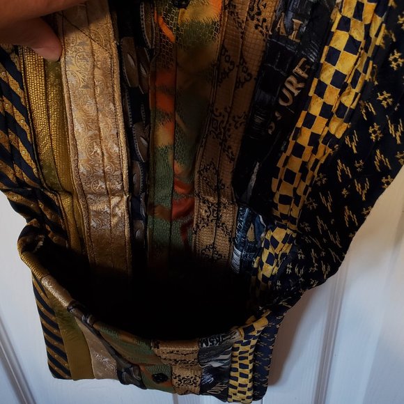UNIQUE Purse Made of Men Ties! - Picture 4 of 4
